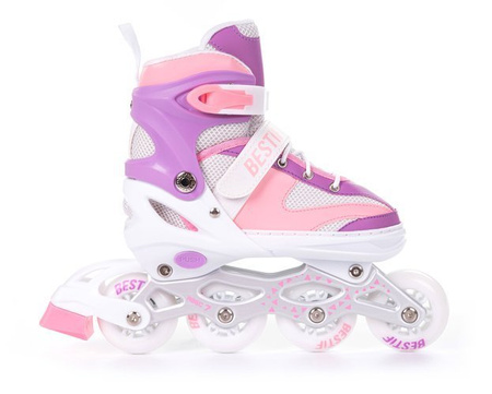 Łyżworolki regulowane 4w1 BRS02 Bestif 