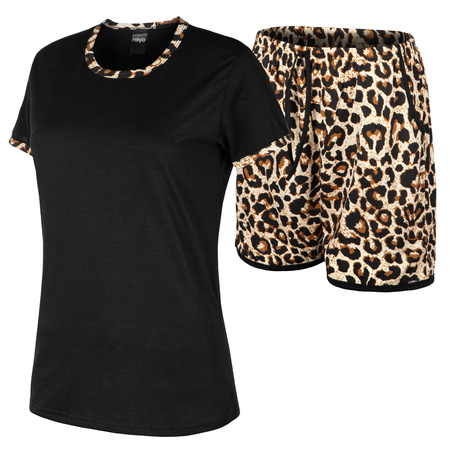 Piżama damska krótka HEYO HPD07 panterka