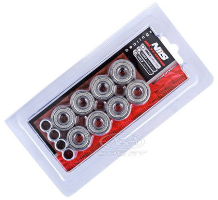 Łożyska do kółek ABEC9 Chrome Nils