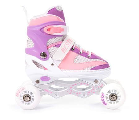 Łyżworolki regulowane 4w1 BRS02 Bestif 