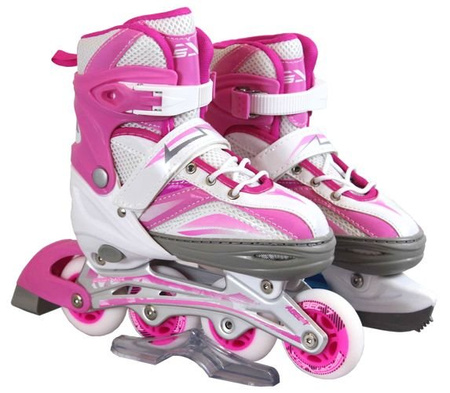 Łyżworolki regulowane 4w1 SV-LG0010-12 SportVida