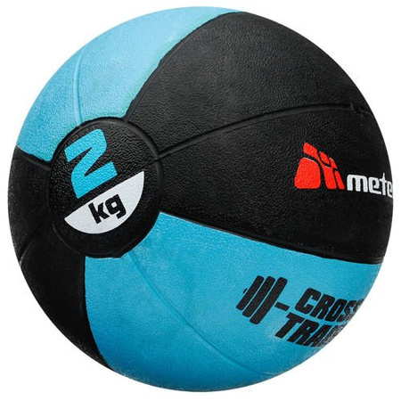 Piłka treningowa do ćwiczeń crossfit 2KG 29044 Meteor 