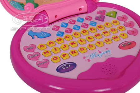 Laptop edukacyjny Księżniczka DZ-4604