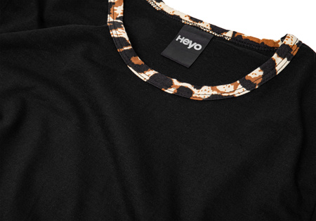 Piżama damska krótka HEYO HPD07 panterka