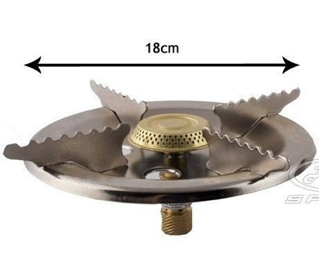 Turystyczna kuchenka gazowa - palnik 18 cm AG