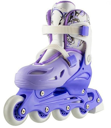 Łyżworolki regulowane 4w1 (ROLKI WROTKI ŁYŻWY) NH0320A Nils Extreme