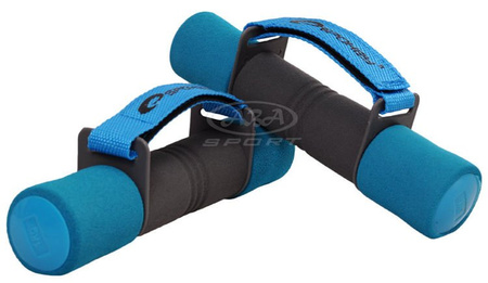 Hantle z uchwytem 2 x 1 kg Spong 832392  Spokey