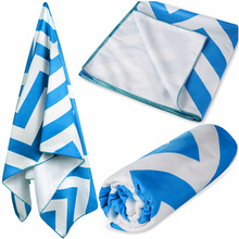 Duży ręcznik plażowy szybkoschnący BRP02 180x90cm Bestif