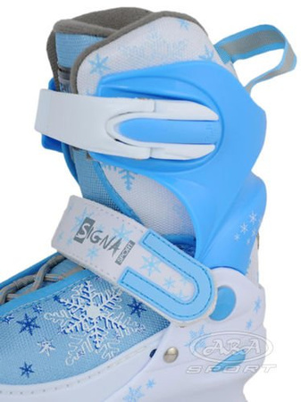 Łyzwy figurowe regulowane SF 211 A