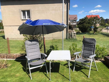 Parasol ogrodowy parawan plażowy XXL 220cm BPL01 Bestif  