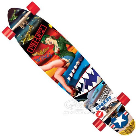 Deskorolka Longboard 835247 PIN-UP 2 Spokey