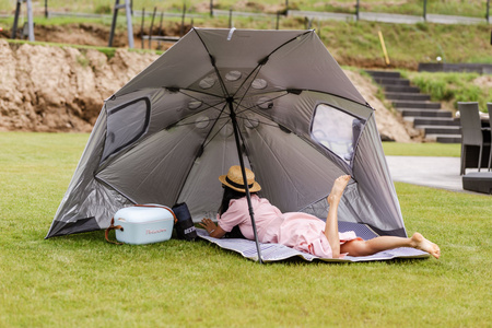 Parasol ogrodowy parawan plażowy XXL 220cm BPL01 Bestif  