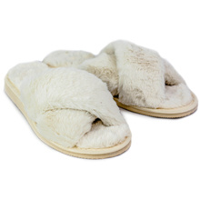 Damskie klapki domowe HEYO 234 krzyżaki