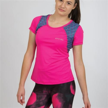 Bluzka fitness kr. rękaw Spokey Rain