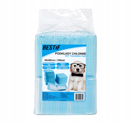 Podkłady chłonne i maty BPC01 45x60 cm 100szt Bestif