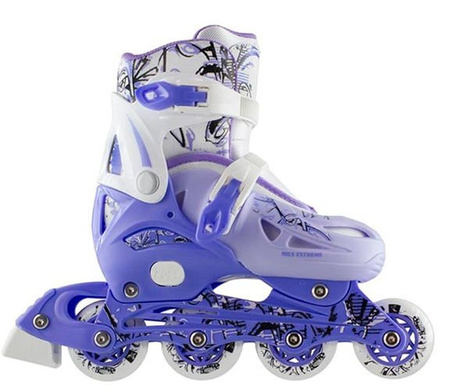 Łyżworolki regulowane 4w1 (ROLKI WROTKI ŁYŻWY) NH0320A Nils Extreme