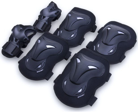 Zestaw ochraniaczy na łokcie, kolana i nadgarstki POLEYN Spokey