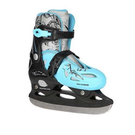 Łyżworolki regulowane 4w1 (ROLKI WROTKI ŁYŻWY) NH0320A Nils Extreme