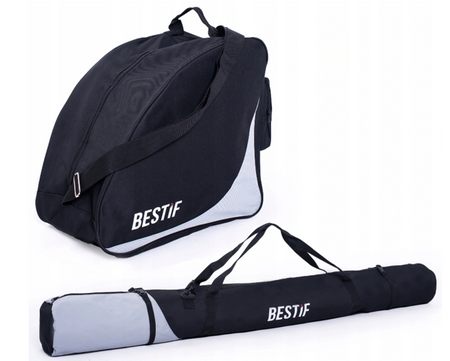 Zestaw pokrowców na narty i buty Bestif