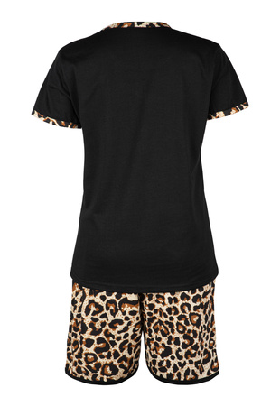Piżama damska krótka HEYO HPD07 panterka
