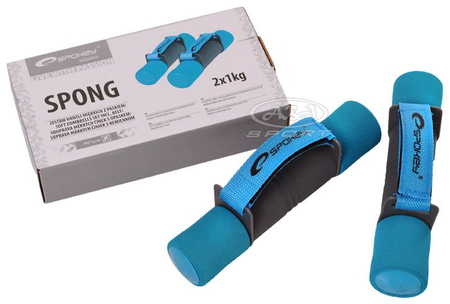 Hantle z uchwytem 2 x 1 kg Spong 832392  Spokey