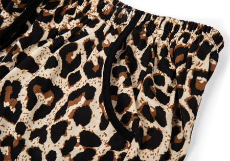 Piżama damska krótka HEYO HPD07 panterka