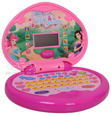 Laptop edukacyjny Księżniczka DZ-4604