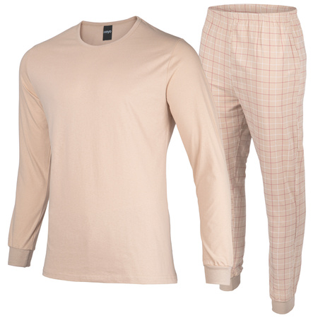 Piżama męska długa HEYO HPM015