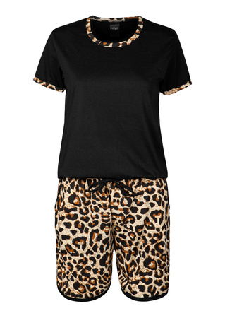 Piżama damska krótka HEYO HPD07 panterka