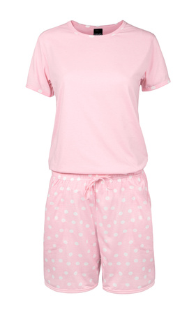 Piżama damska krótka HEYO HPD08 groszki 