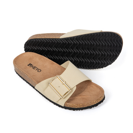 Klapki damskie korkowe HKK02 Heyo 