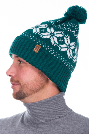 Zimowa czapka norweska unisex HCU004 HEYO  