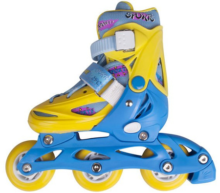 Łyżworolki regulowane 2w1 (ROLKI ŁYŻWY) NH1105A Nils Extreme