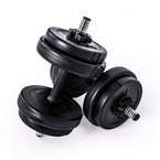 Zestaw hantli bitumicznych 15kg BH015 Bestif