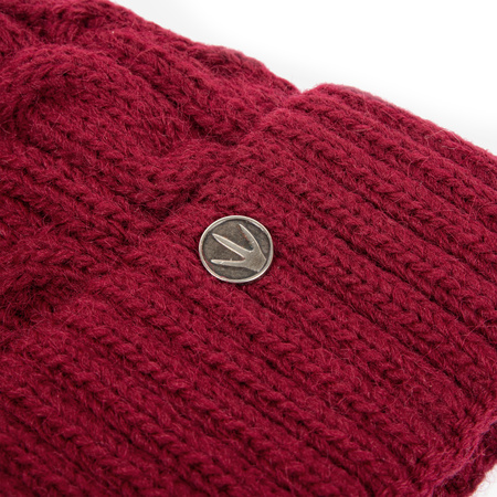 Czapka damska z pomponem  H18527_087 HEYO 