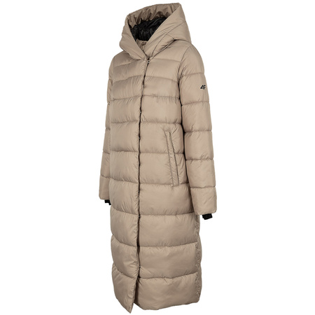 Zimowy płaszcz damski puchowy KUDP018 4F