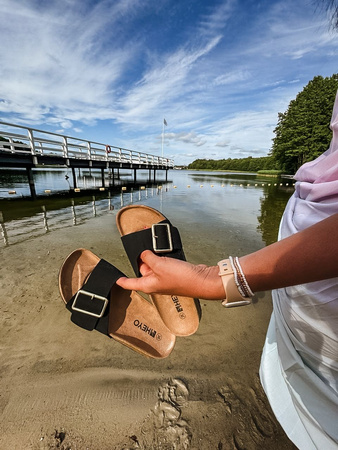 Klapki damskie korkowe HKK02 Heyo 