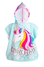 Ręcznik kąpielowy poncho dla dzieci BRP01 Bestif