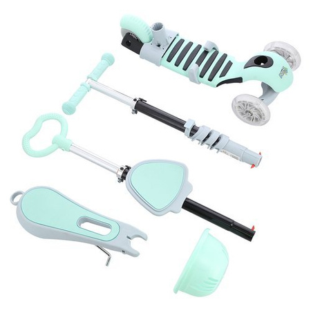 Hulajnoga trójkołowa balansowa z led HL-B07 Nils