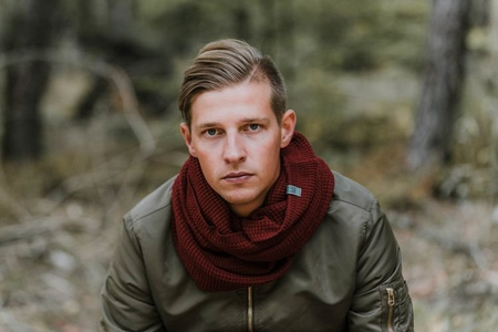 Szalik komin męski H16025-17 HEYO 