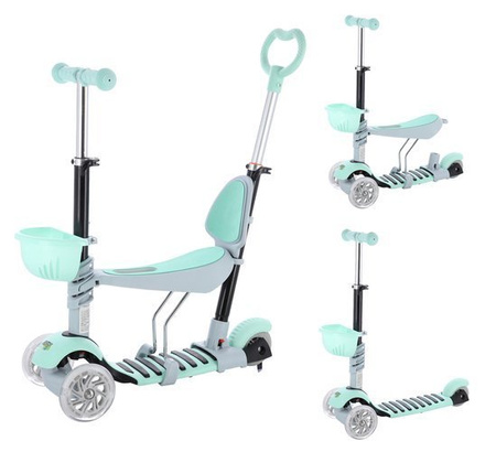 Hulajnoga trójkołowa balansowa z led HL-B07 Nils