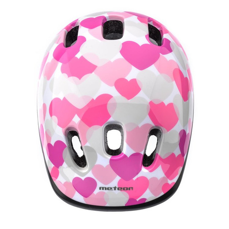 Kask rowerowy KS06 HEARTS Meteor