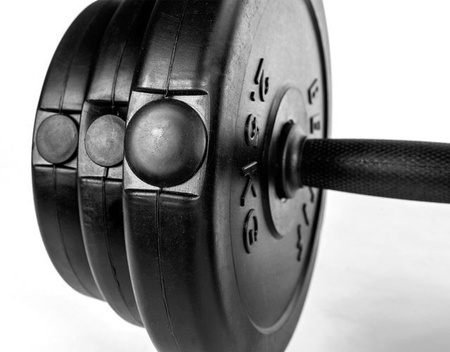 Zestaw hantli bitumicznych 20kg BH020 Bestif