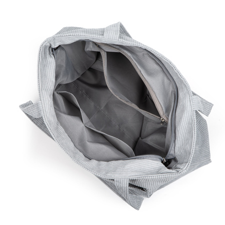 Torba shopper miejska sztruksowa Heyo HTS02