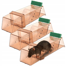 Żywołapki na myszy BESTIF BZM02 plastikowe 3szt