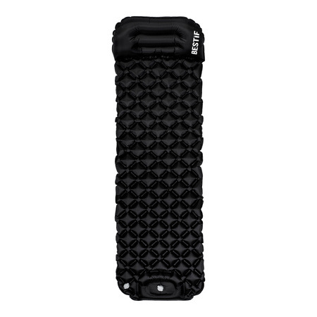 Materac trekkingowy z wbudowaną pompką BMT10 190x56x5,5cm Bestif