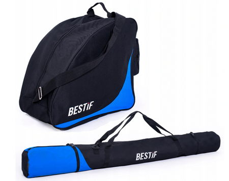 Zestaw pokrowców na narty i buty Bestif