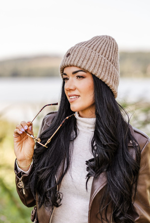 Czapka damska zimowa wywijana H25857_005 HEYO 