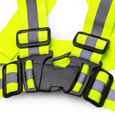 Kamizelka odblaskowa szelki paski regulowane BKO01 Bestif