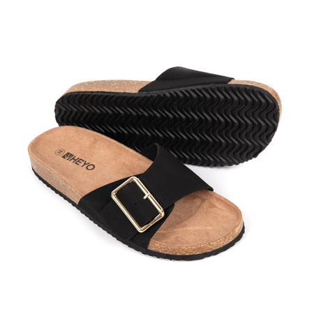 Klapki damskie korkowe HKK02 Heyo 